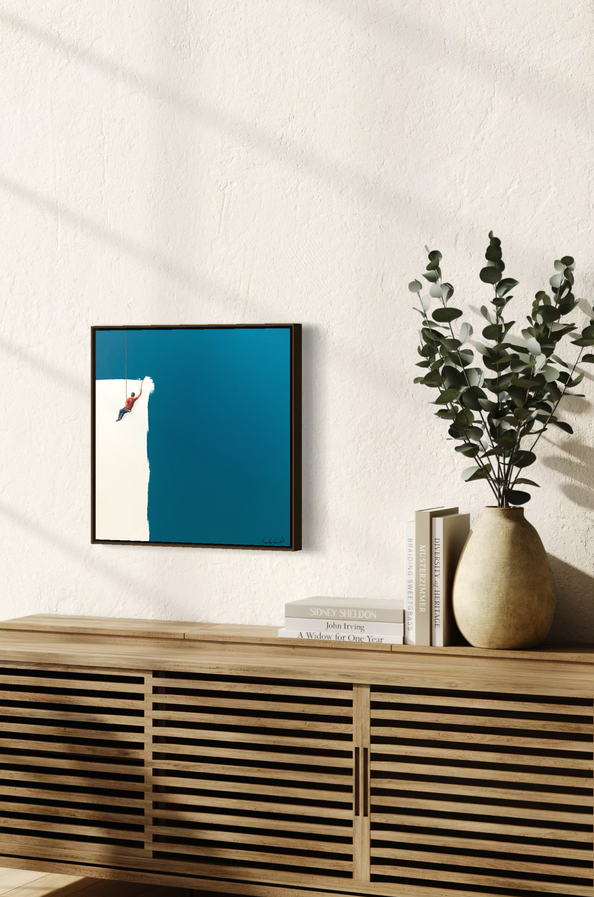 Obra de Arte Minimalista - Pintores - Turquesa