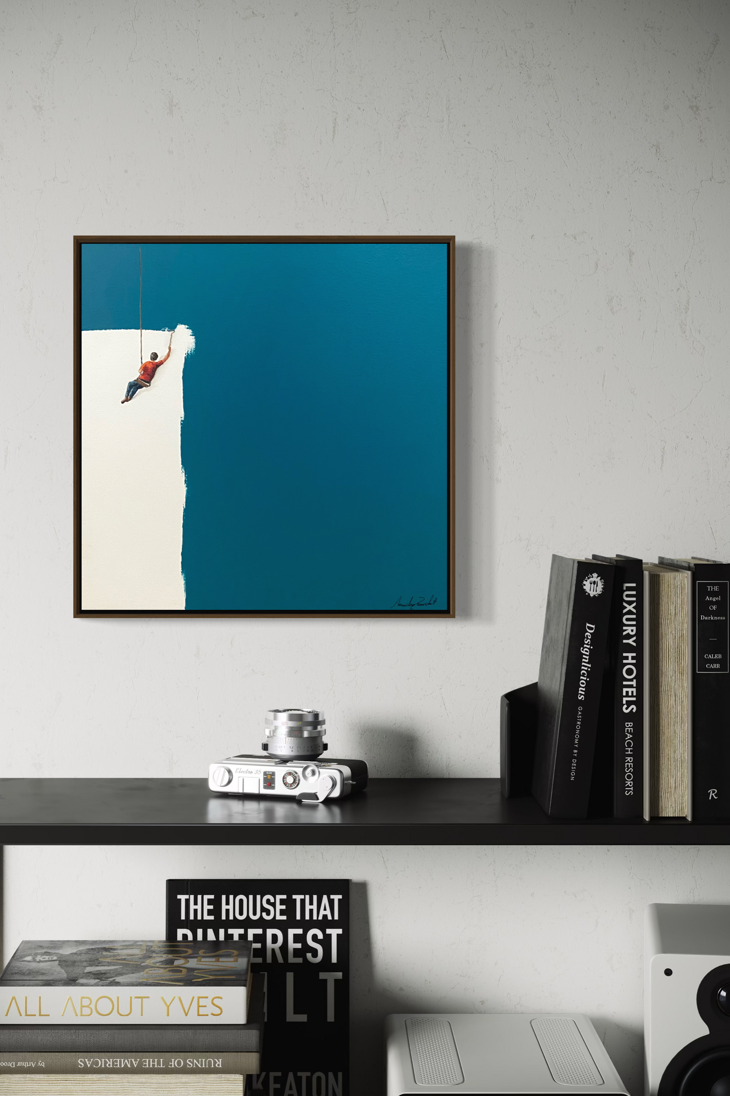 Obra de Arte Minimalista - Pintores - Turquesa