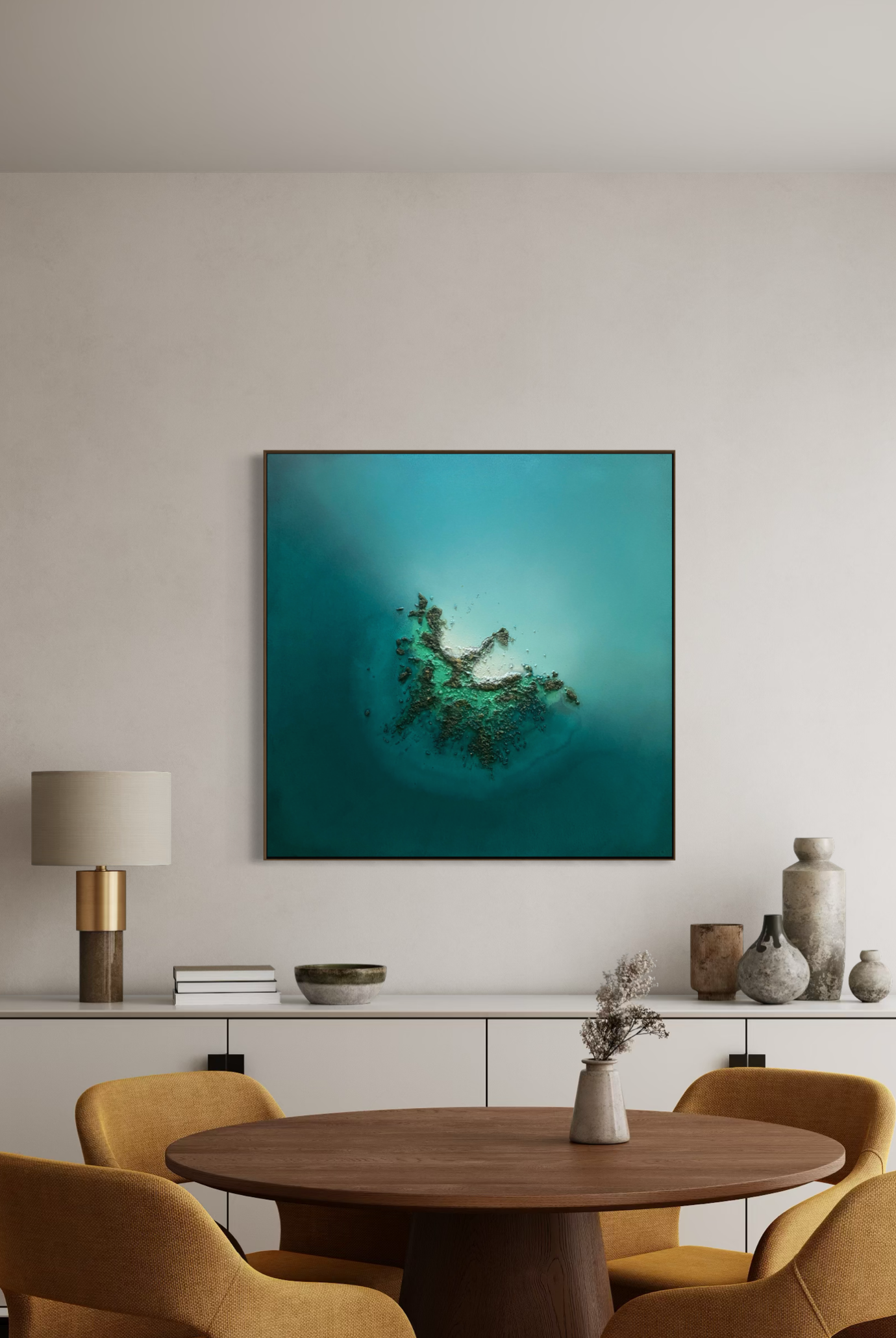 Obra de Arte Abstrata - Seven Seas - Island II
