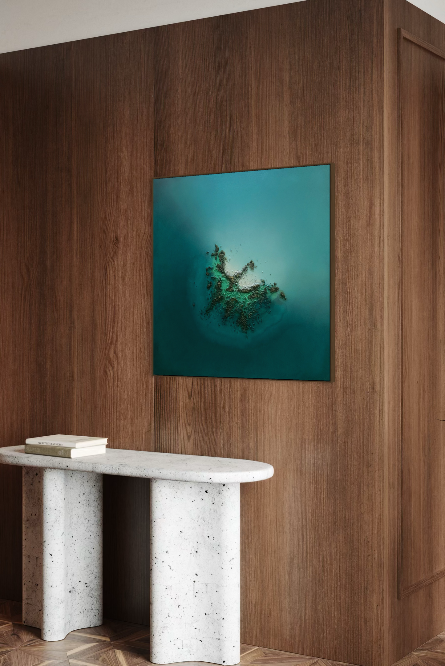 Obra de Arte Abstrata - Seven Seas - Island II