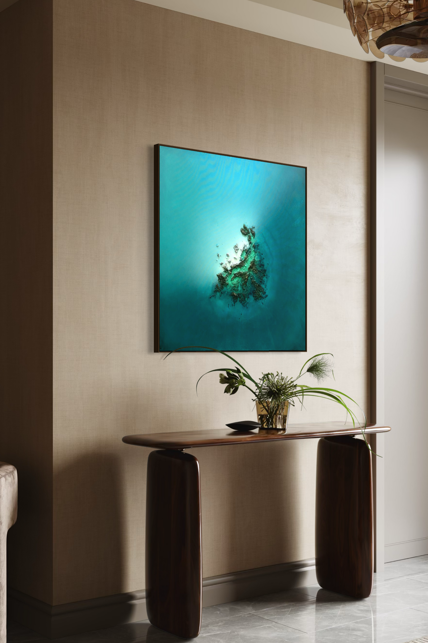 Obra de Arte Abstrata - Seven Seas - Island I