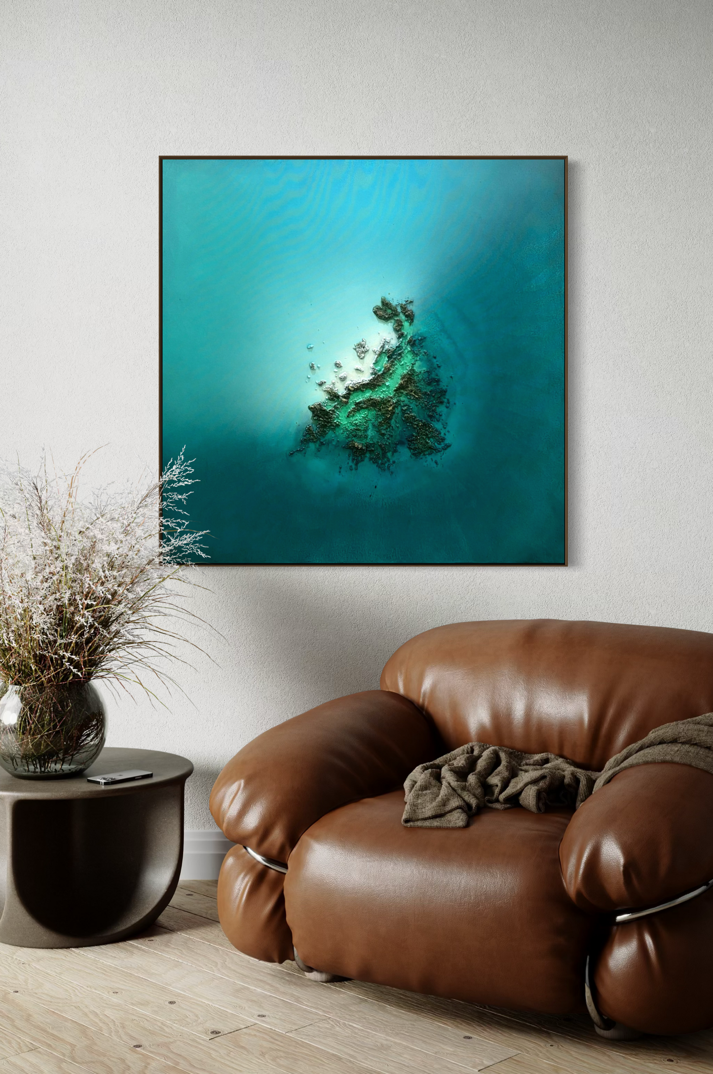 Obra de Arte Abstrata - Seven Seas - Island I