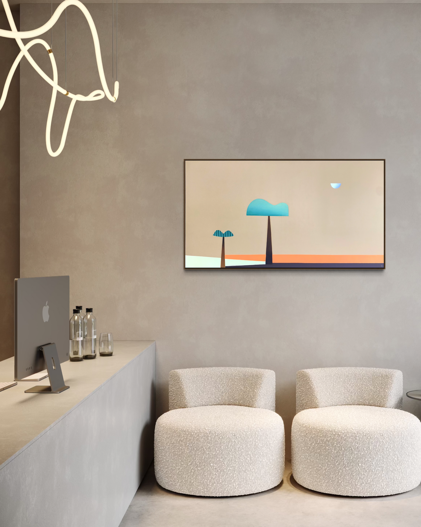 Obra de Arte Figurativa - Savana