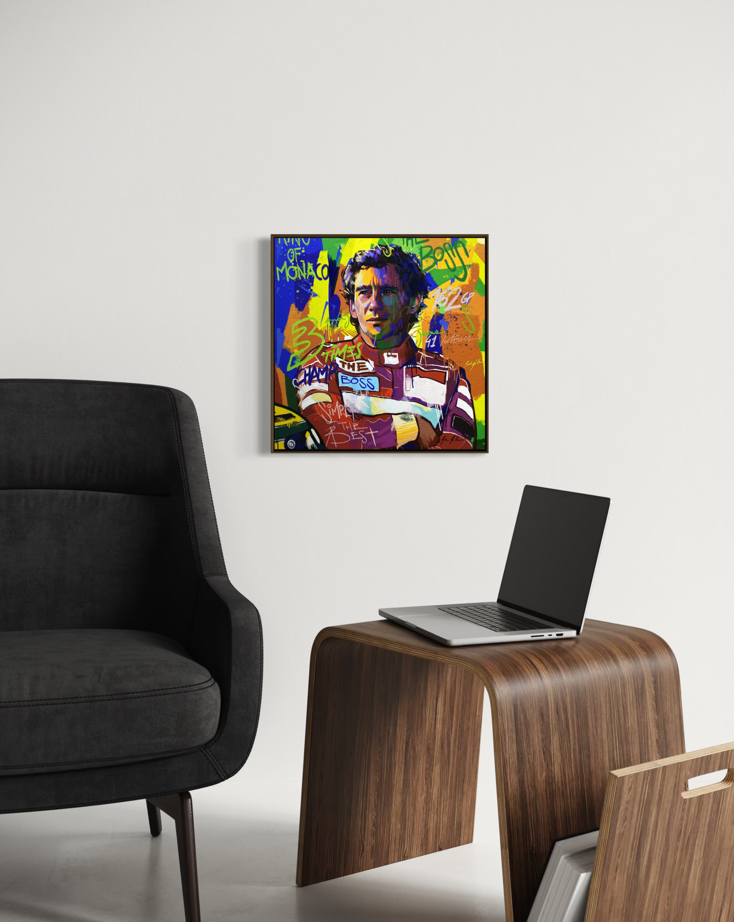 Obra figurativa - Lado B&amp;N