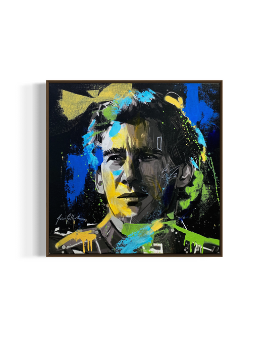 Obra de Arte Figurativa - Senna II
