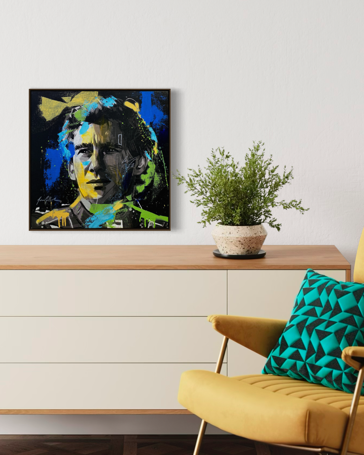 Figurative Artwork - B&amp;W Side