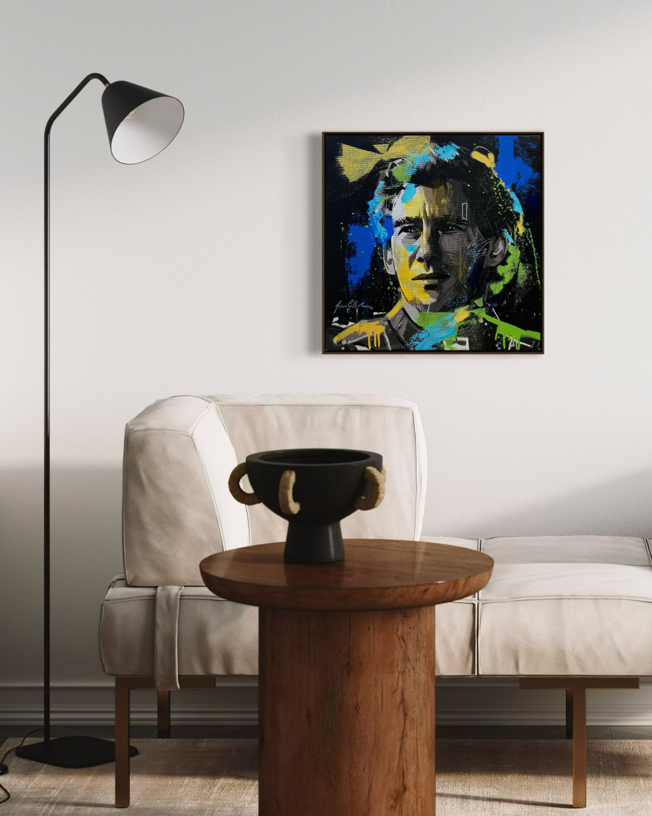 Figurative Artwork - B&amp;W Side