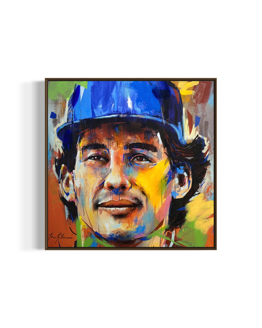 Obra de Arte Figurativa - Senna IV