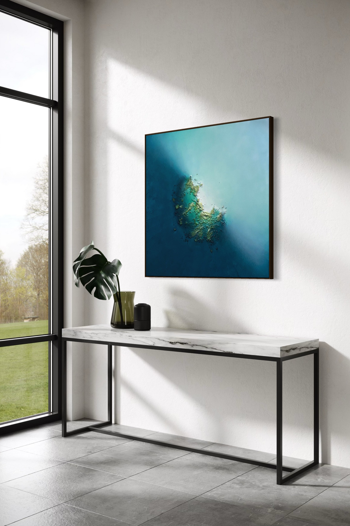 Obra de Arte Abstrata - Seven Seas - Island III