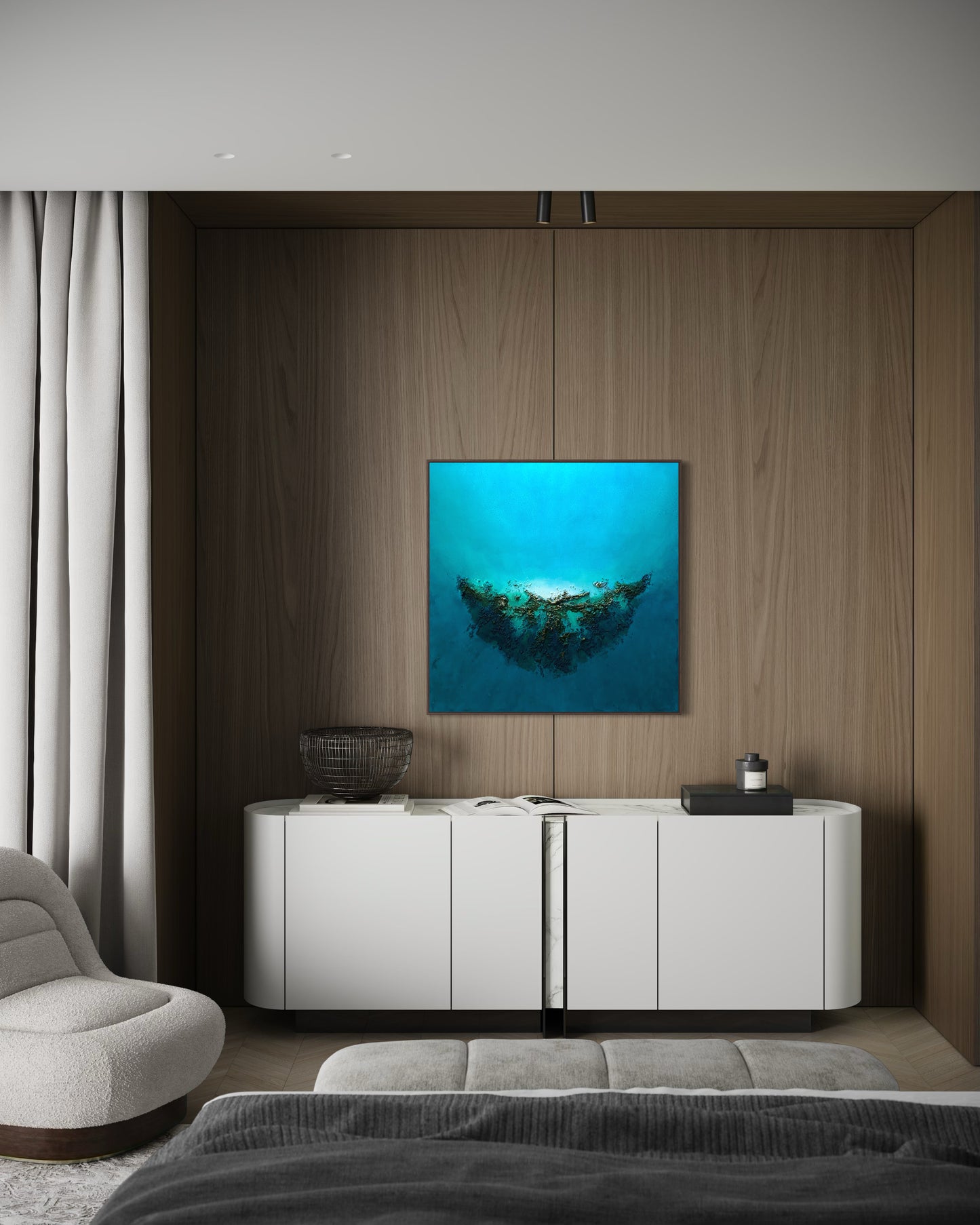 Obra De Arte Figurativa - Seven Seas