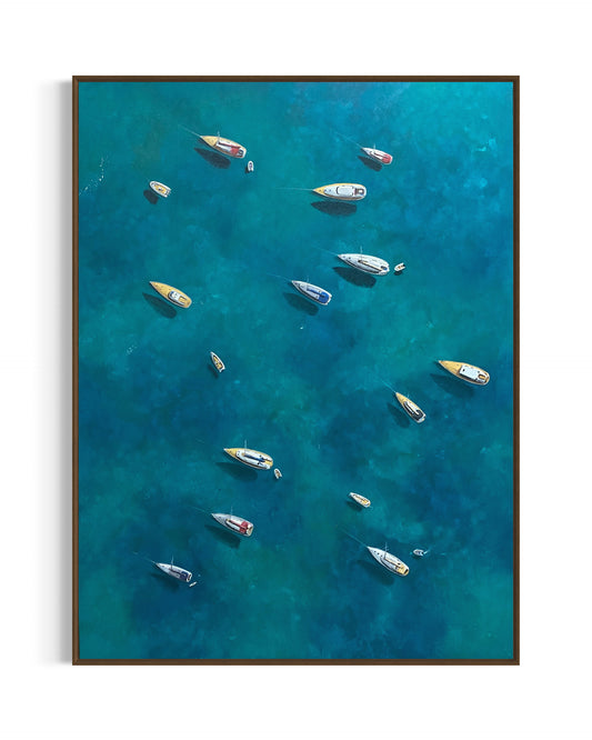 Obra De Arte Figurativa - Flutuar