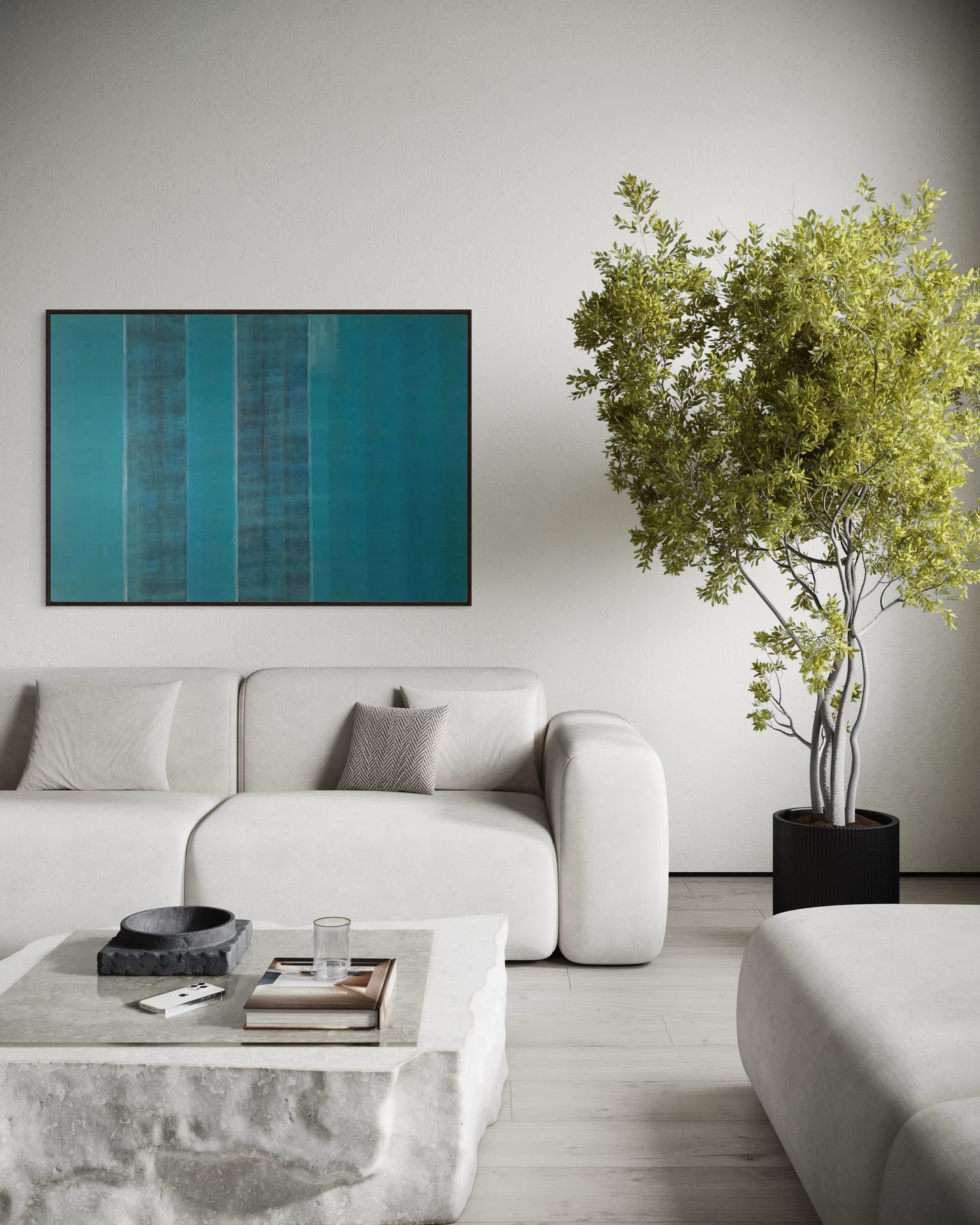 Obra De Arte Abstrata - Stripes