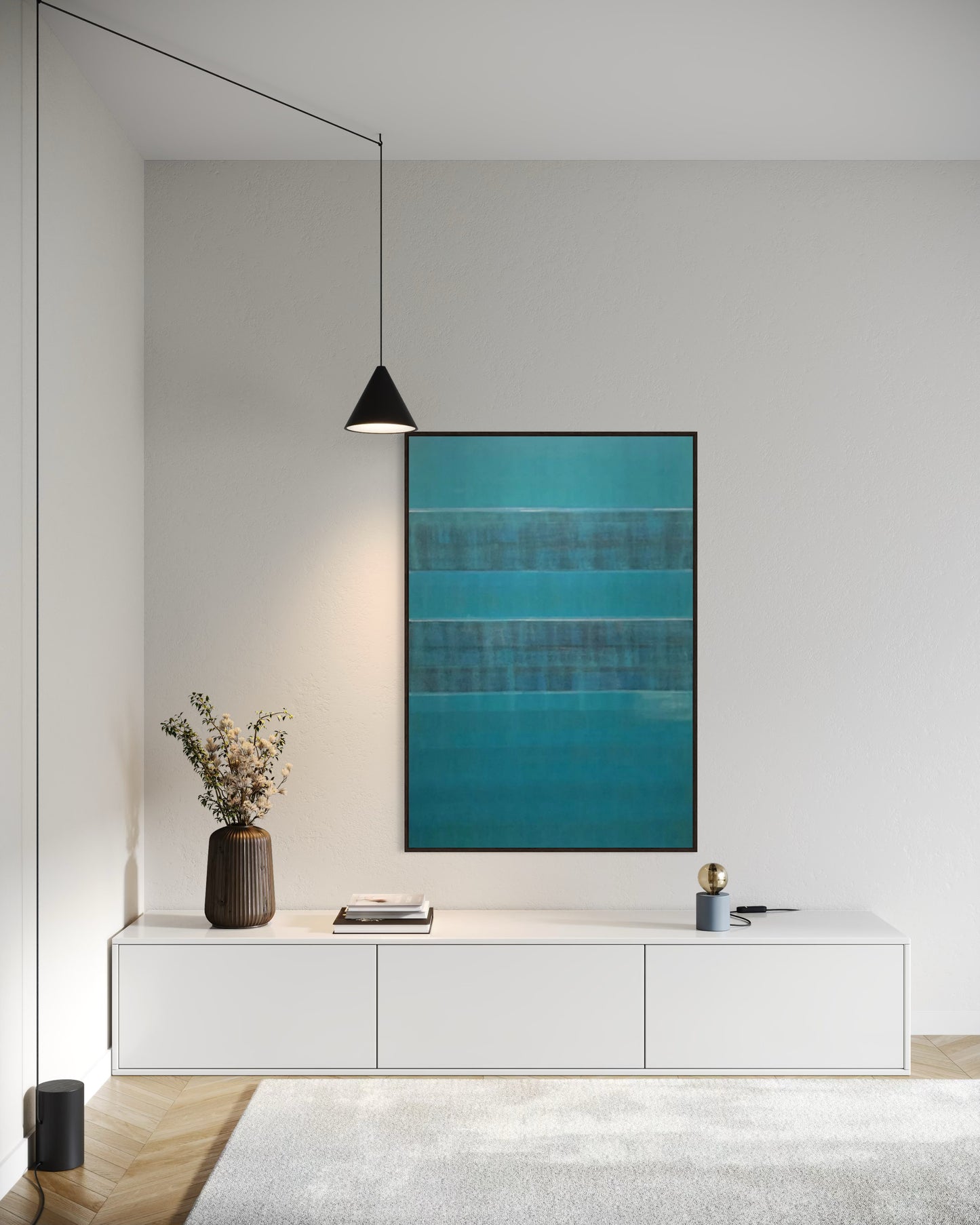 Obra De Arte Abstrata - Stripes