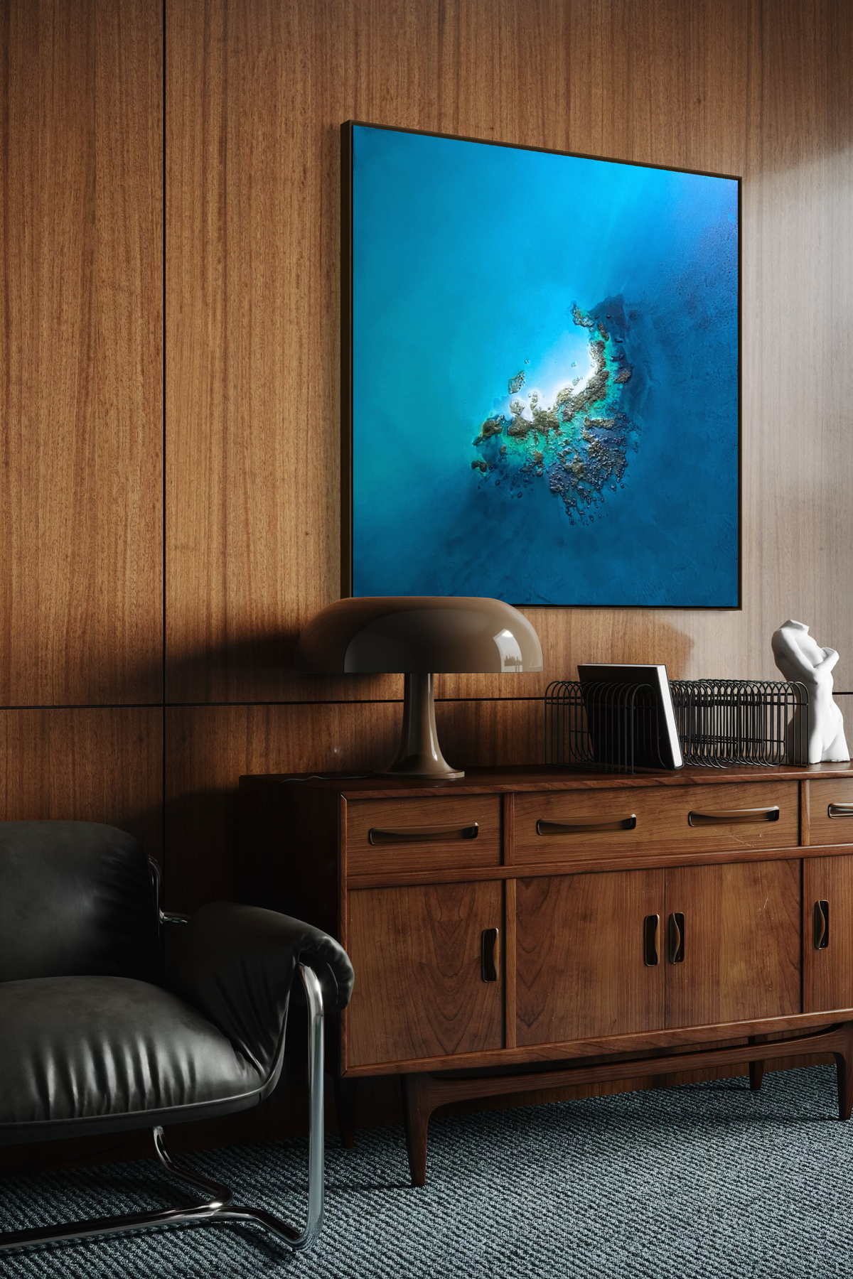 Obra de Arte Abstrata - Seven Seas
