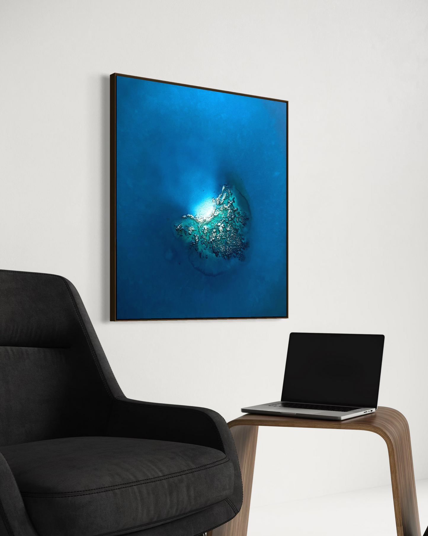 Obra de Arte Abstrata - Seven Seas - Island