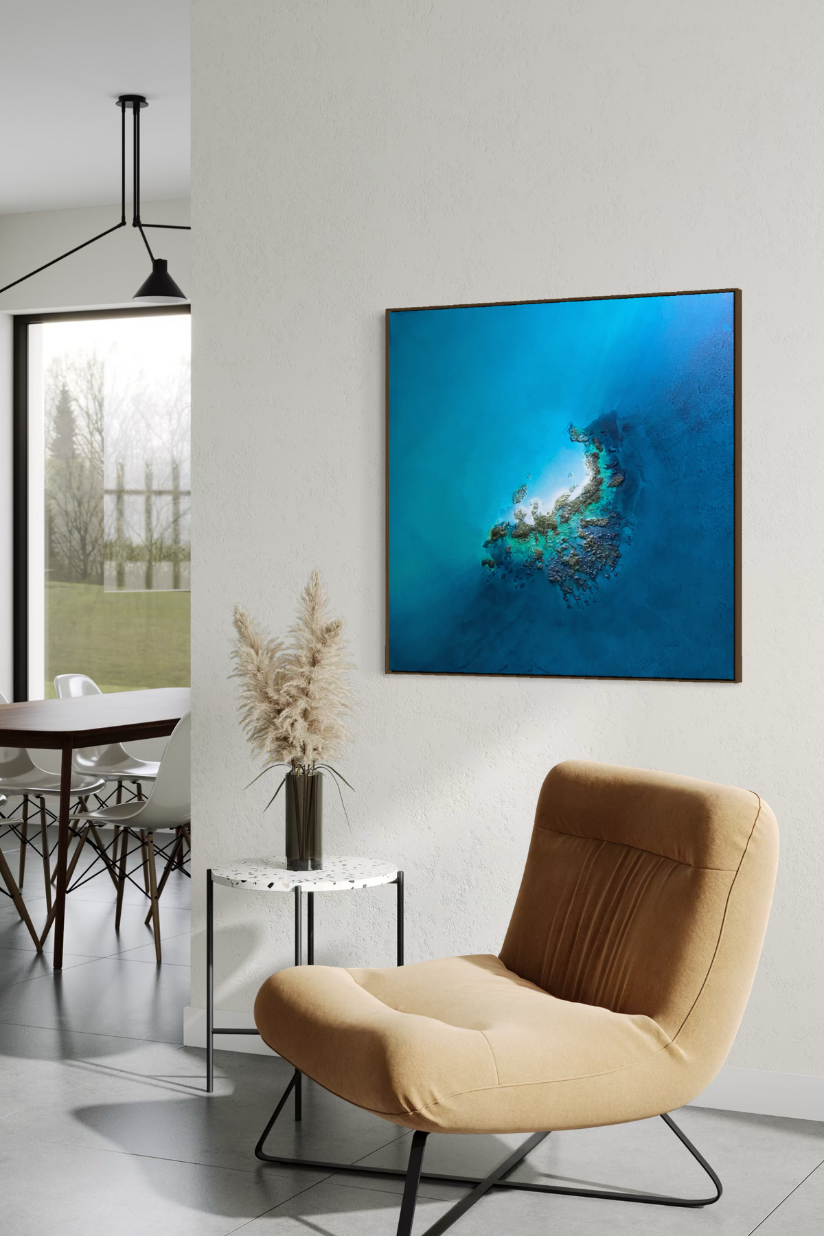 Obra de Arte Abstrata - Seven Seas