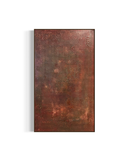 Obra de Arte Abstrata - Abstract Colors - Terracota
