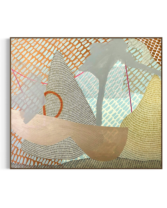Obra De Arte Abstrata - Texturas