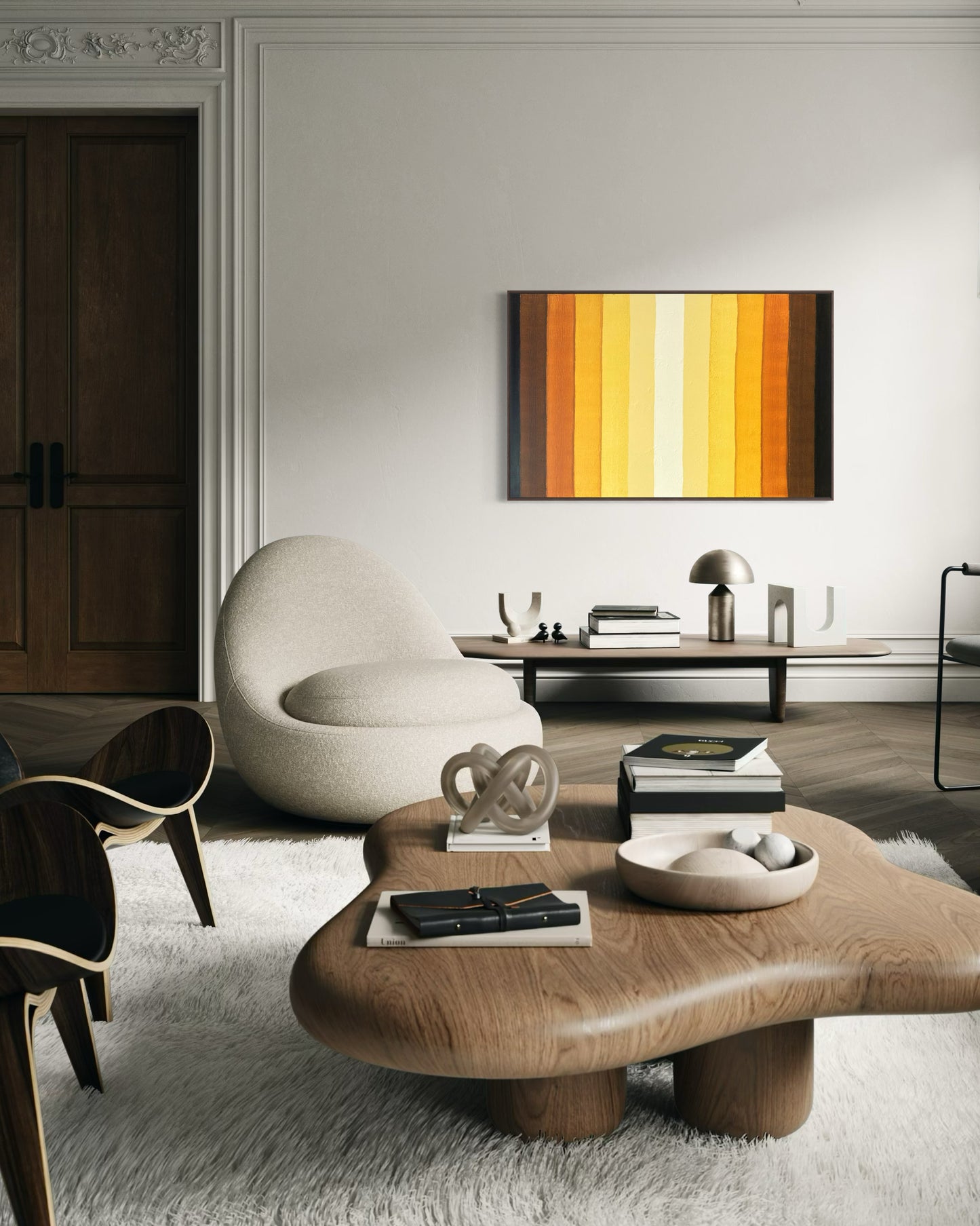 Obra De Arte Abstrata - Tropicália