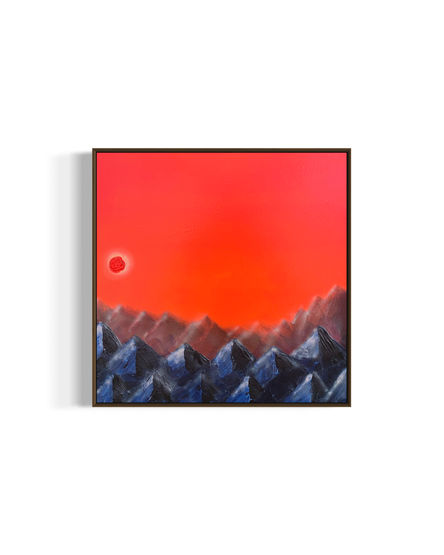 Obra de Arte Abstrata - Cordilheira II