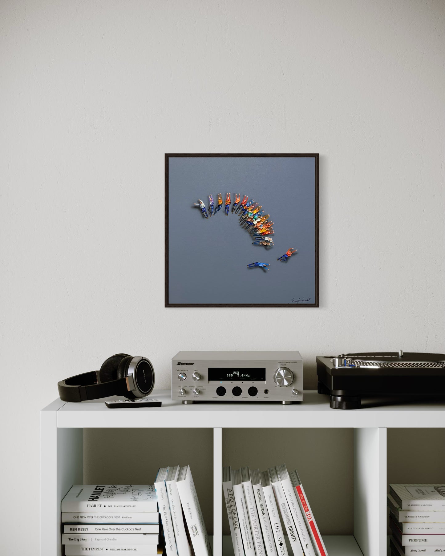 Obra De Arte Minimalista - Aglomerados - Fila.