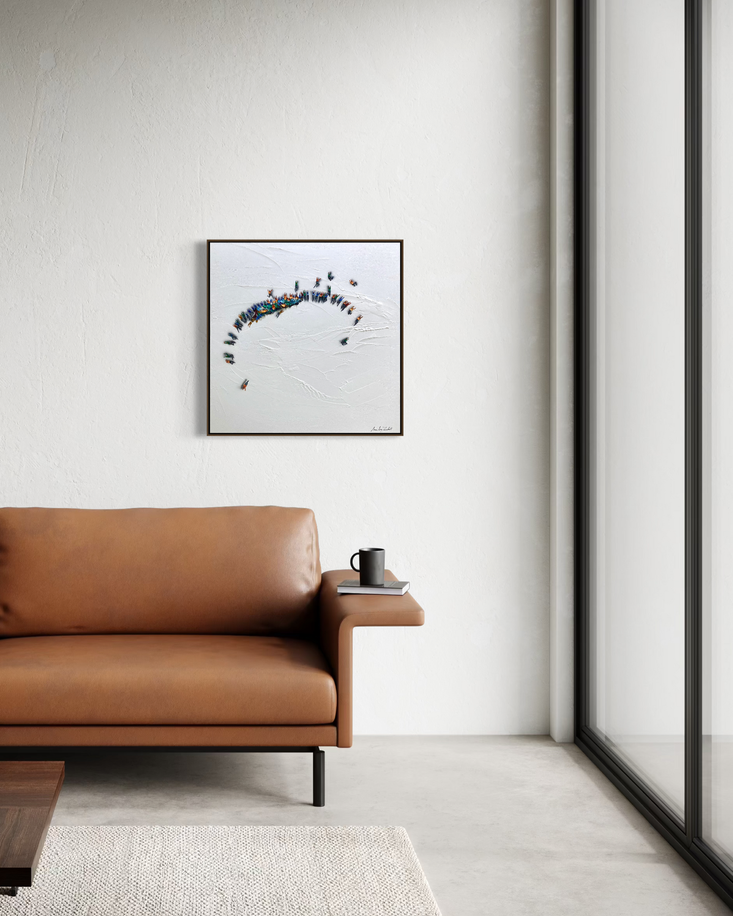 Obra de Arte Minimalista - Aglomerados - Relevos