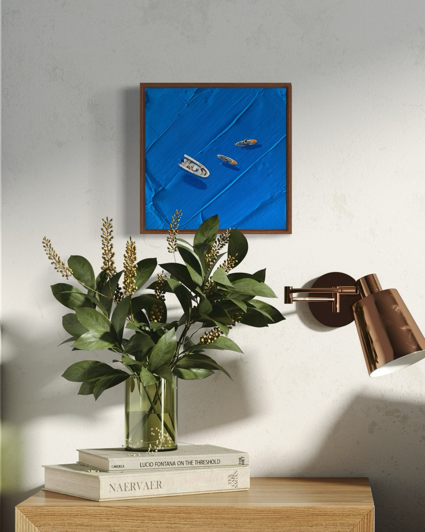 Obra De Arte Figurativa - Afloat