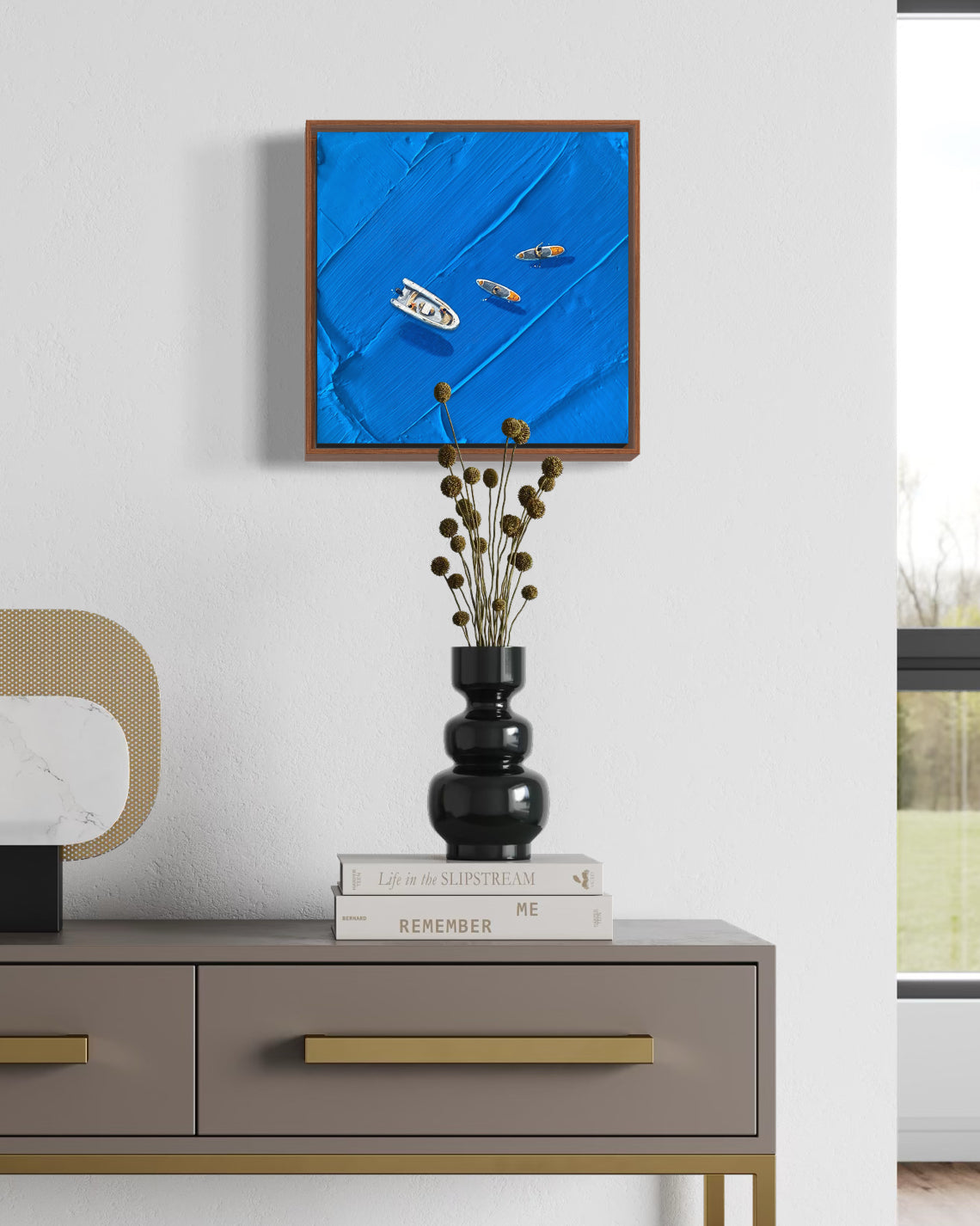 Obra De Arte Figurativa - Afloat