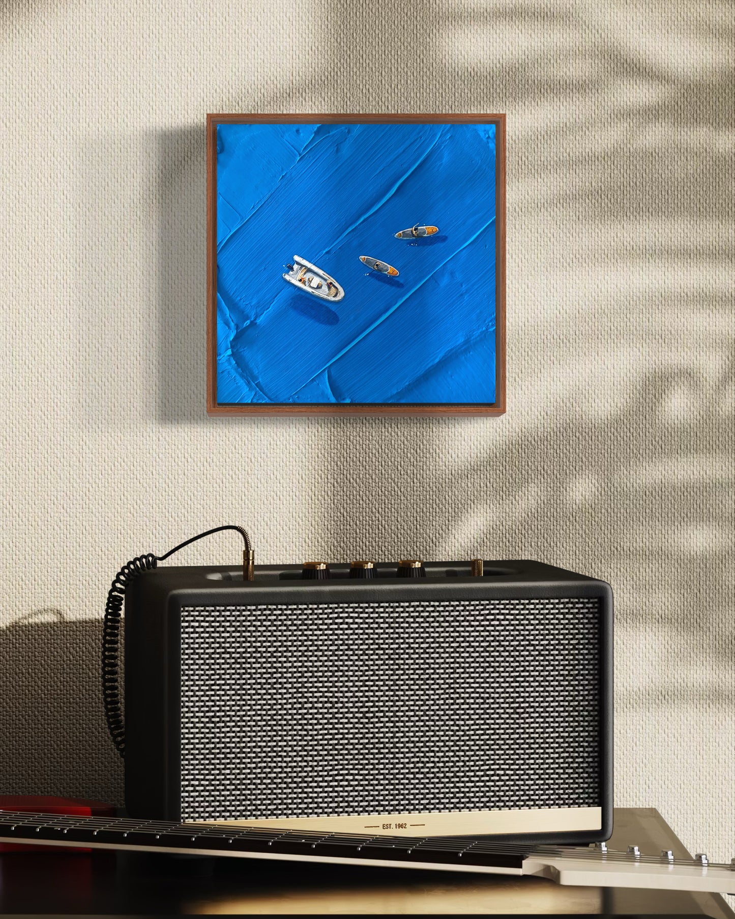 Obra De Arte Figurativa - Afloat