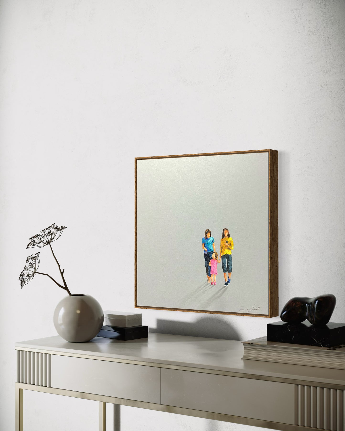 Obra De Arte Minimalista  - Diálogos Visuais - Mulheres