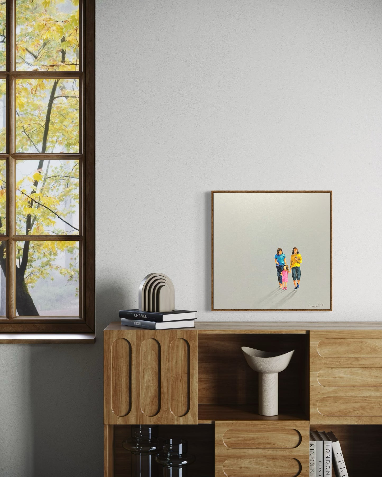 Obra De Arte Minimalista  - Diálogos Visuais - Mulheres