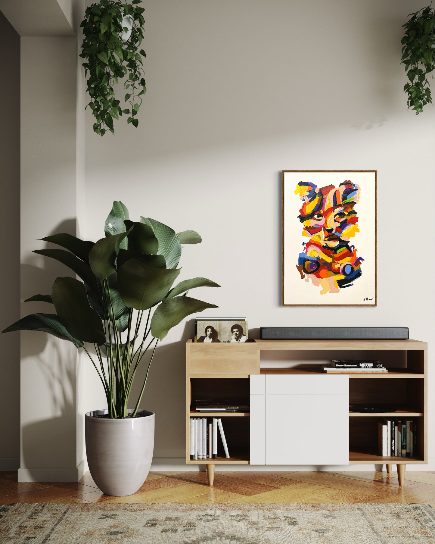 Obra De Arte Figurativa - Gato Maracujá