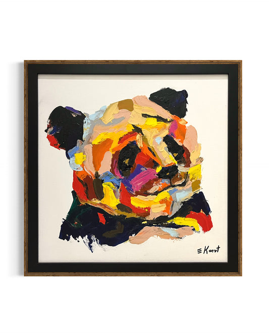 Obra De Arte Figurativa - Panda