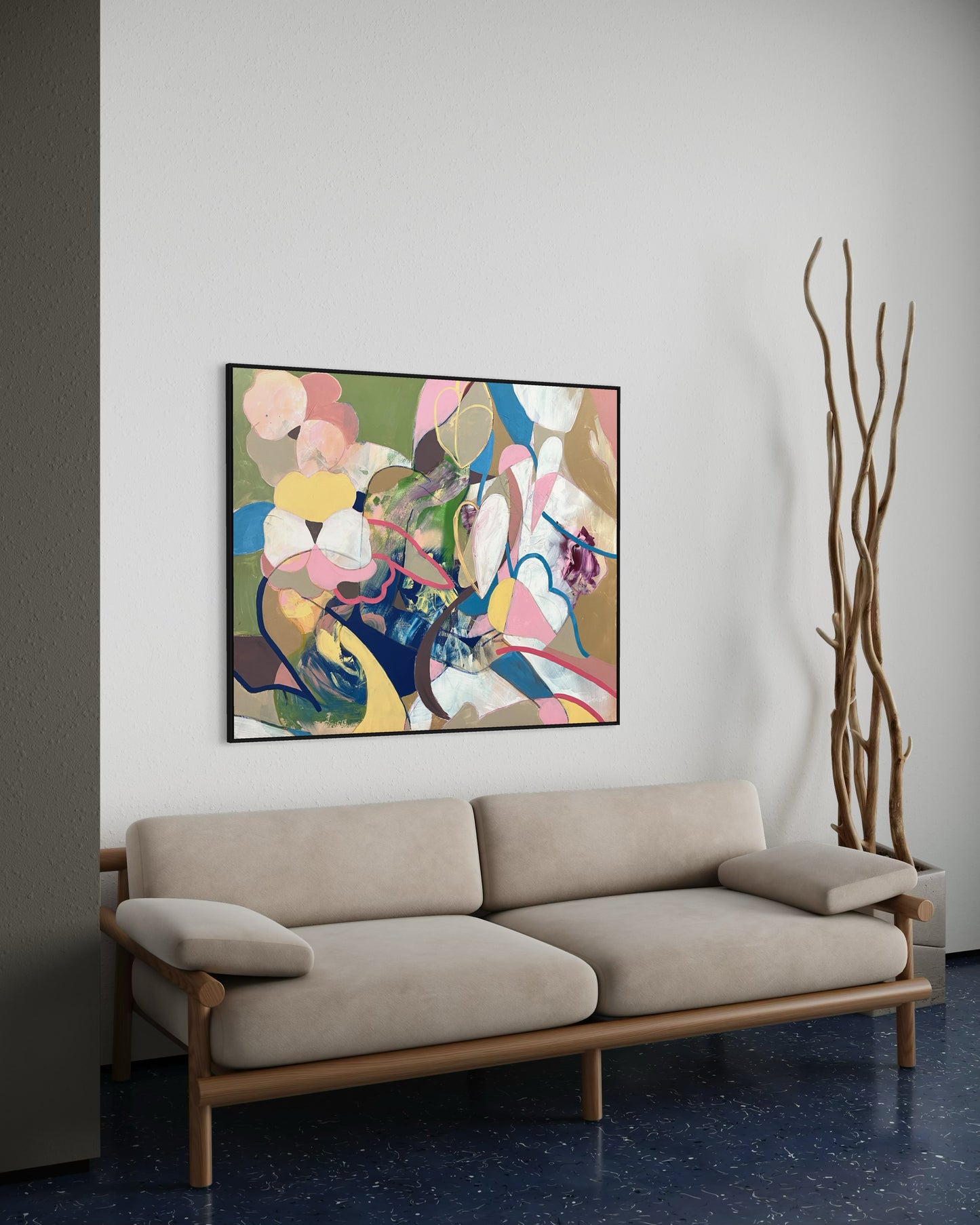 Obra De Arte Abstrata - Abstract Woman